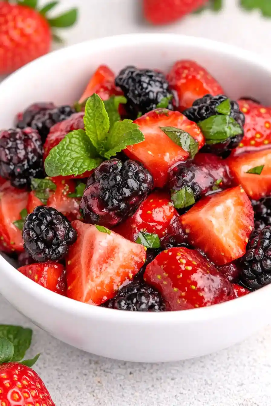 Summer Strawberry Fruit Salad