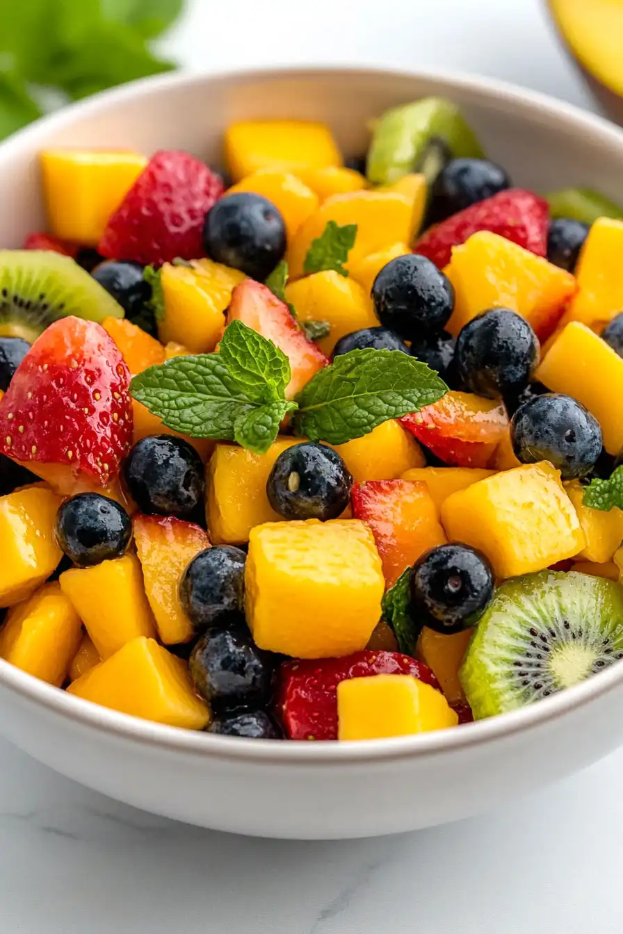 Quick Mango Fruit Salad