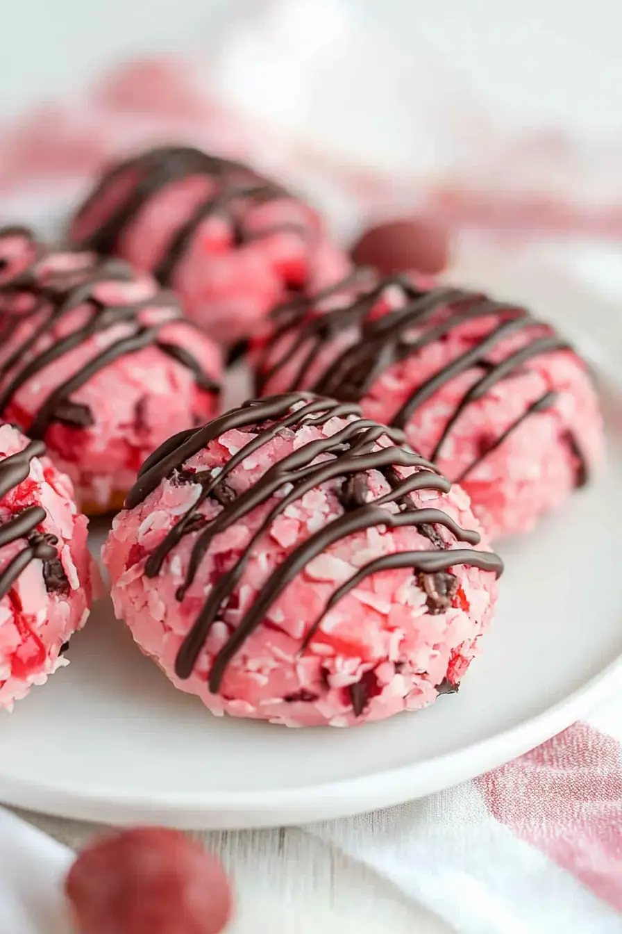 Best Cherry Coconut Macaroons