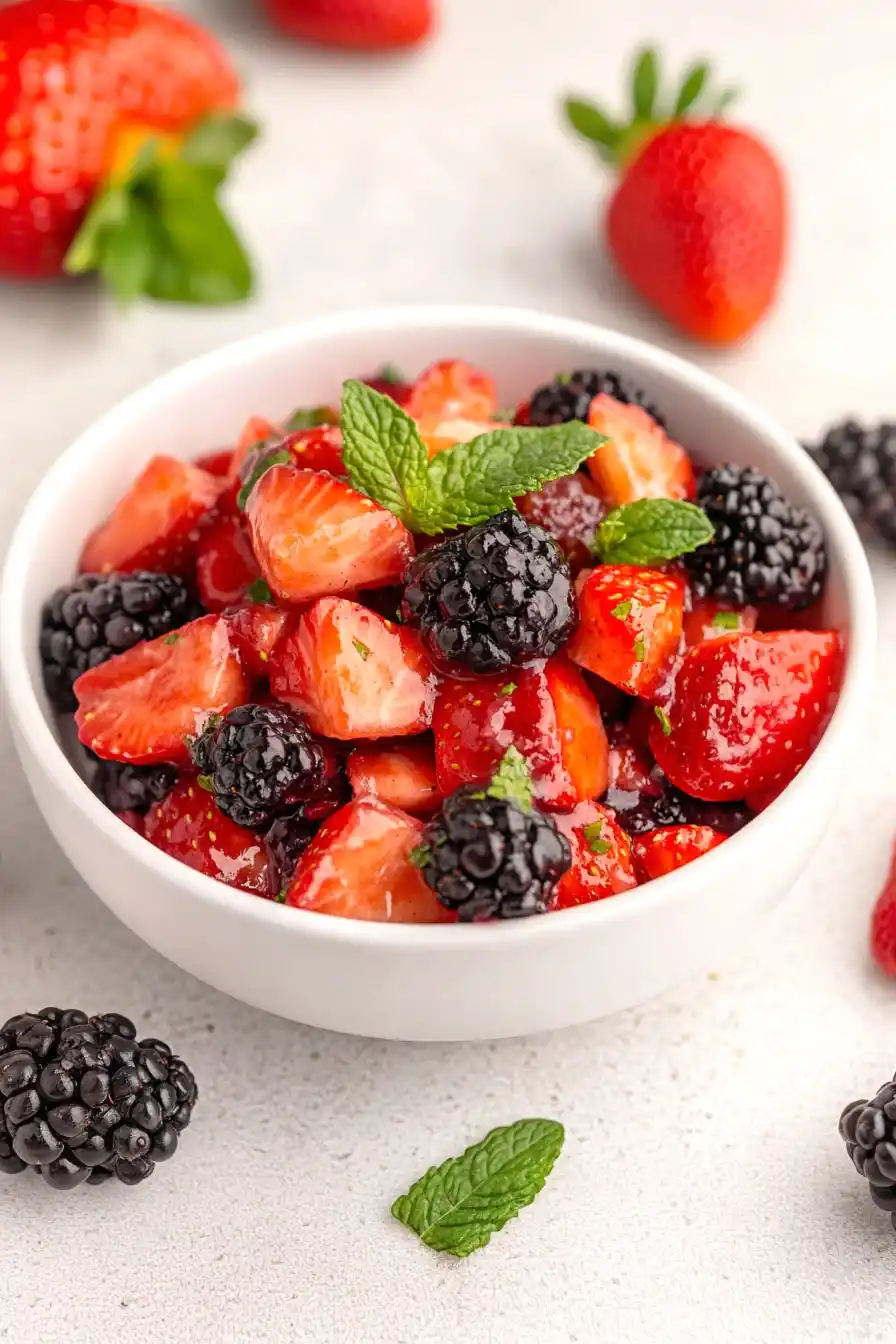 Summer Strawberry Fruit Salad