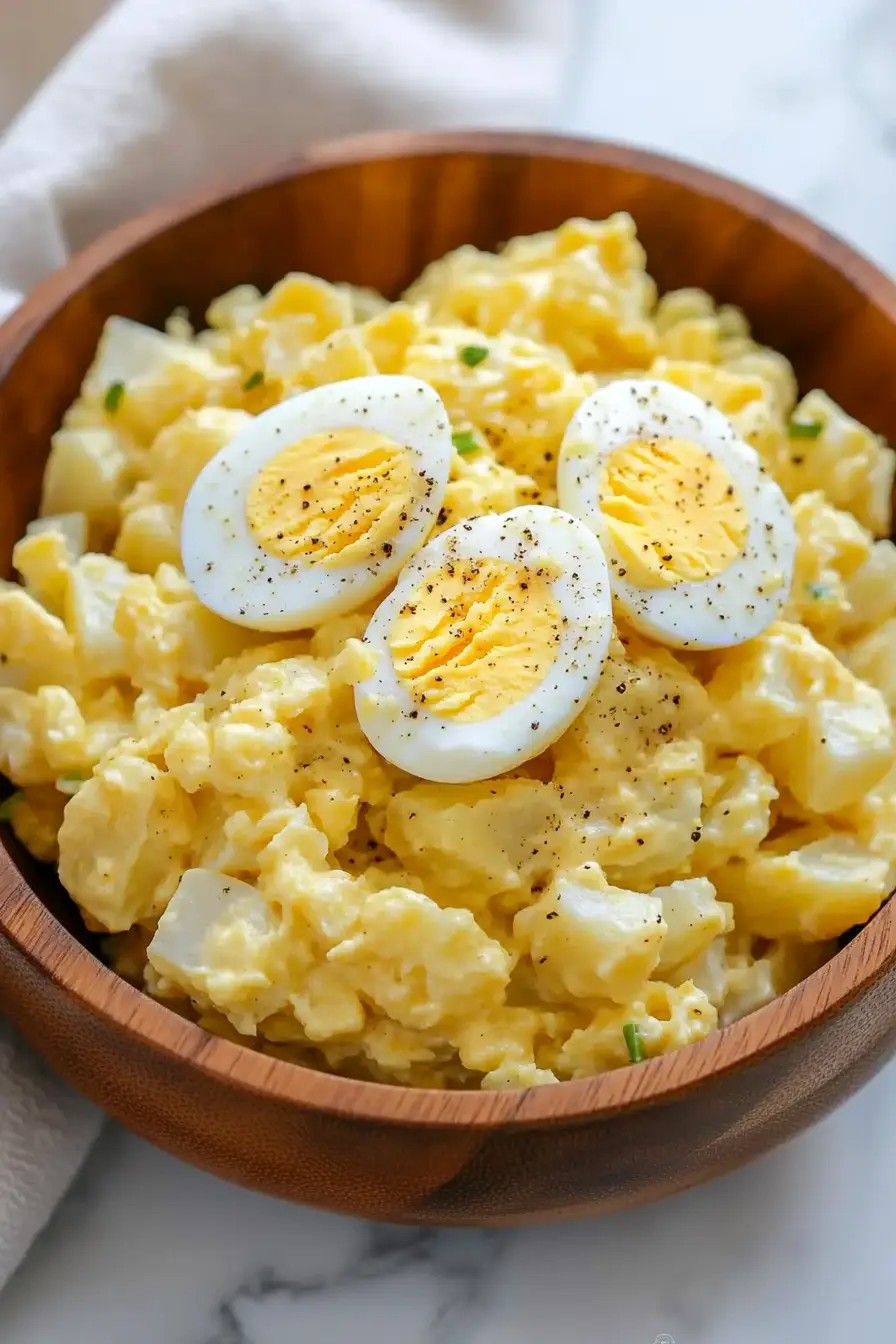 Classic Potato Salad with Miracle Whip