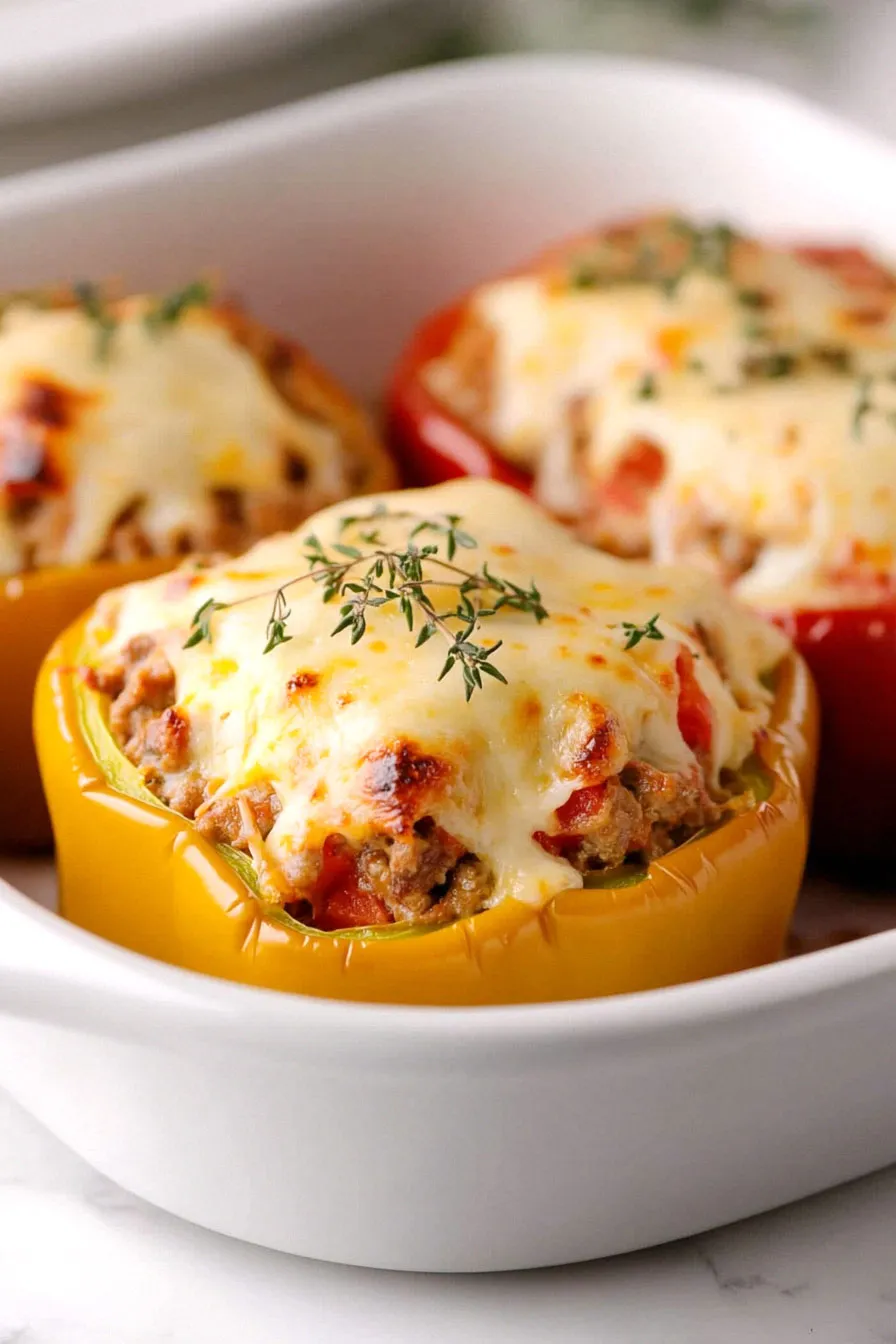 Delicious Italian Stuffed Bell Peppers Recipe
