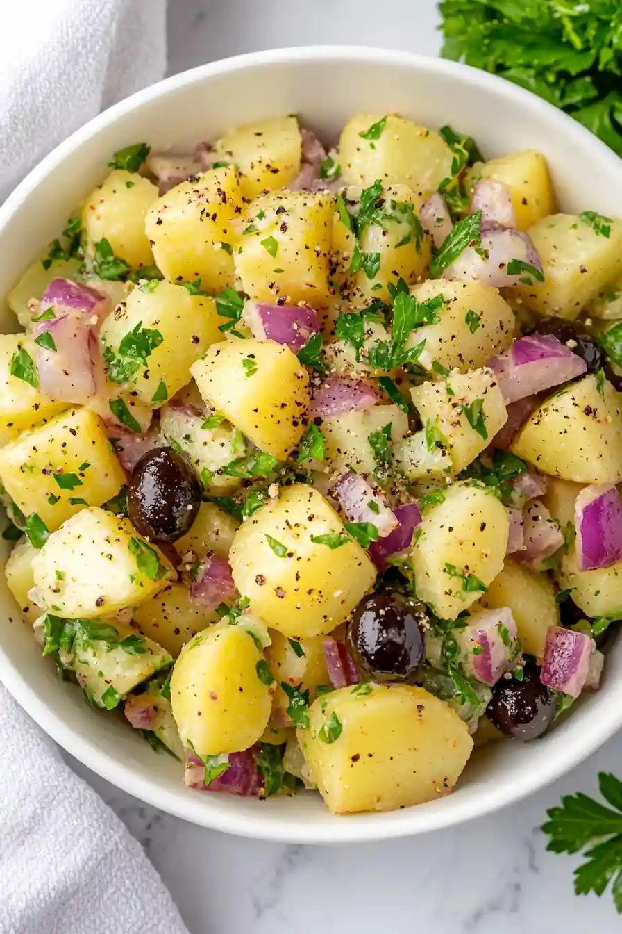 Tasty Mediterranean Potato Salad