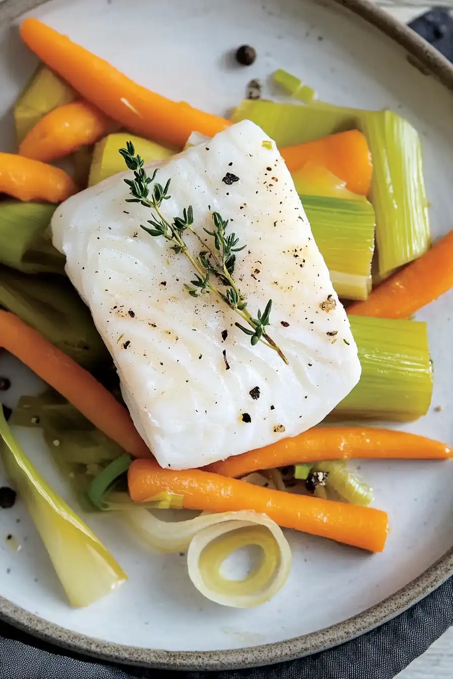 Savory Casserole Baked Halibut