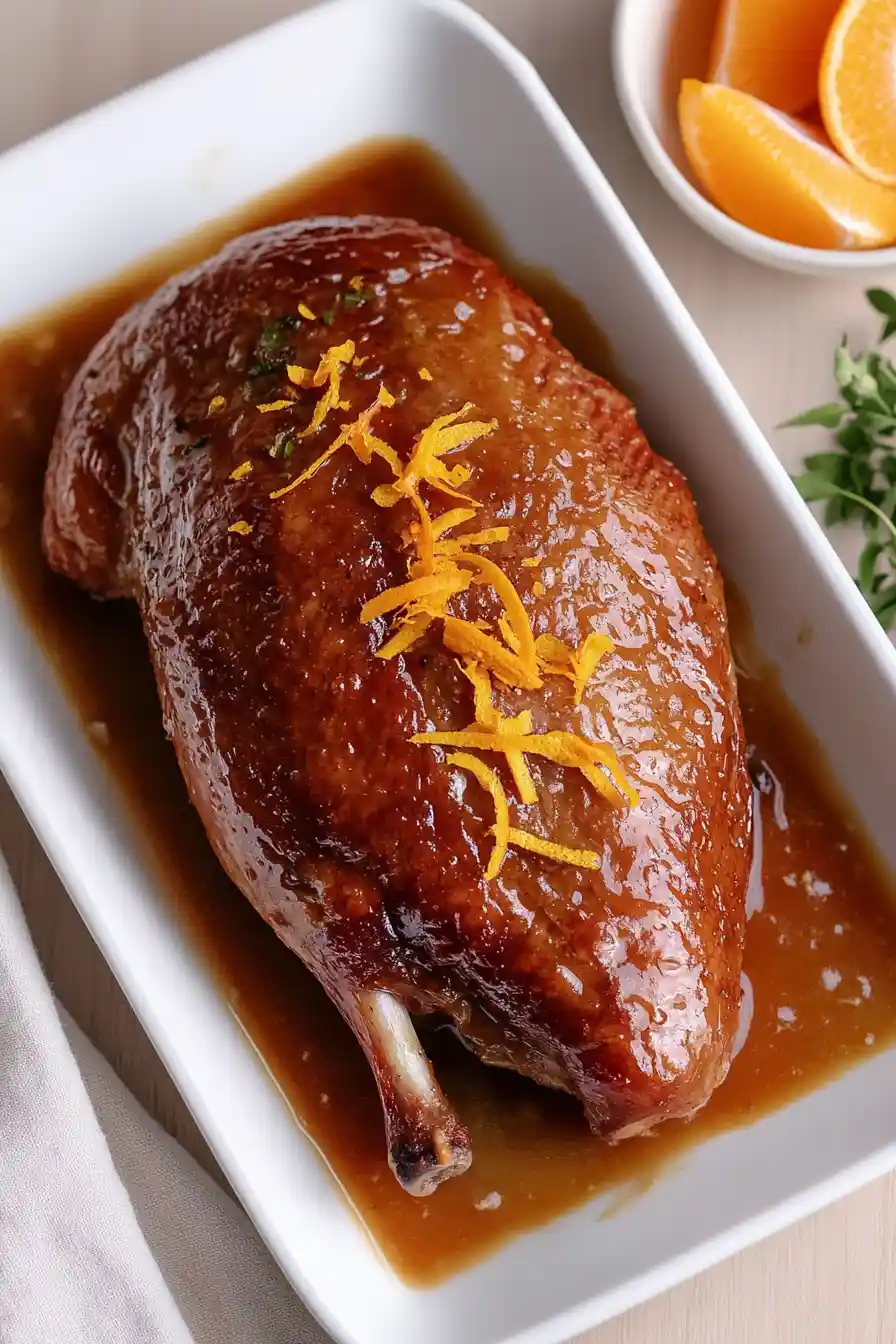 Tasty Roasted Half Duck