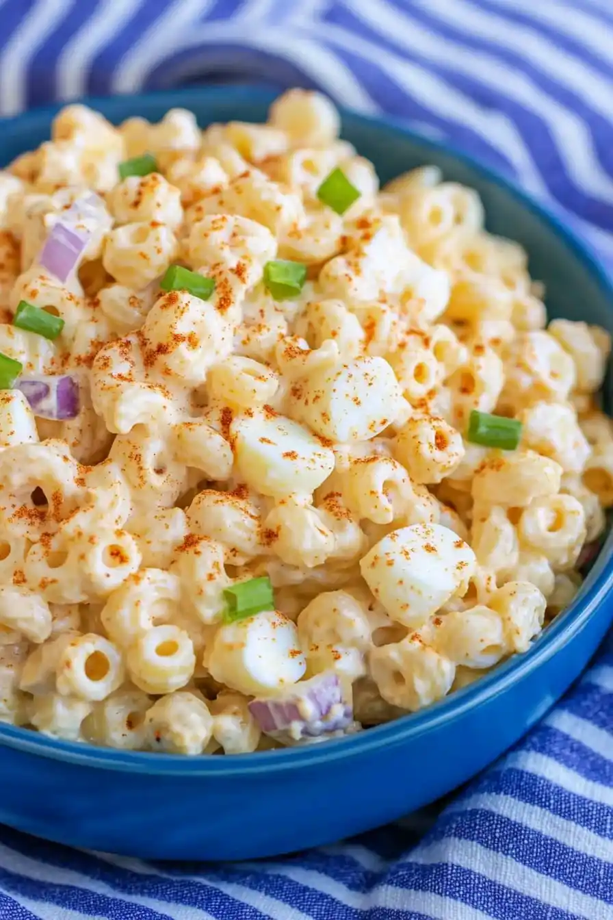 Tasty Pasta and Egg Salad