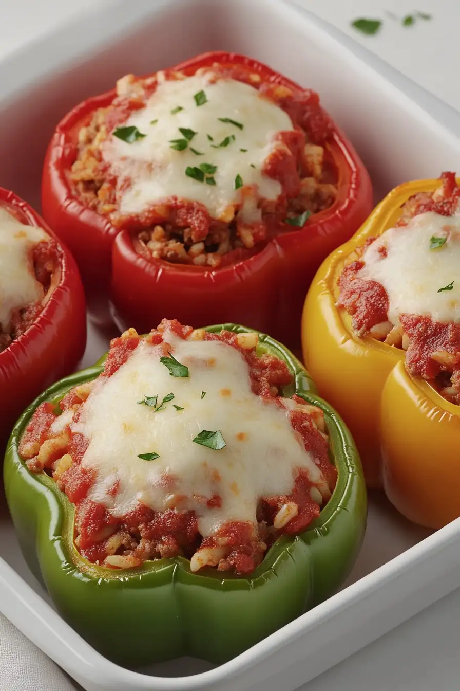 Delicious Betty Crocker's Stuffed Bell Peppers