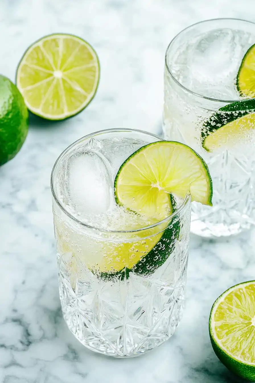 Low-Calorie Gin and Tonic