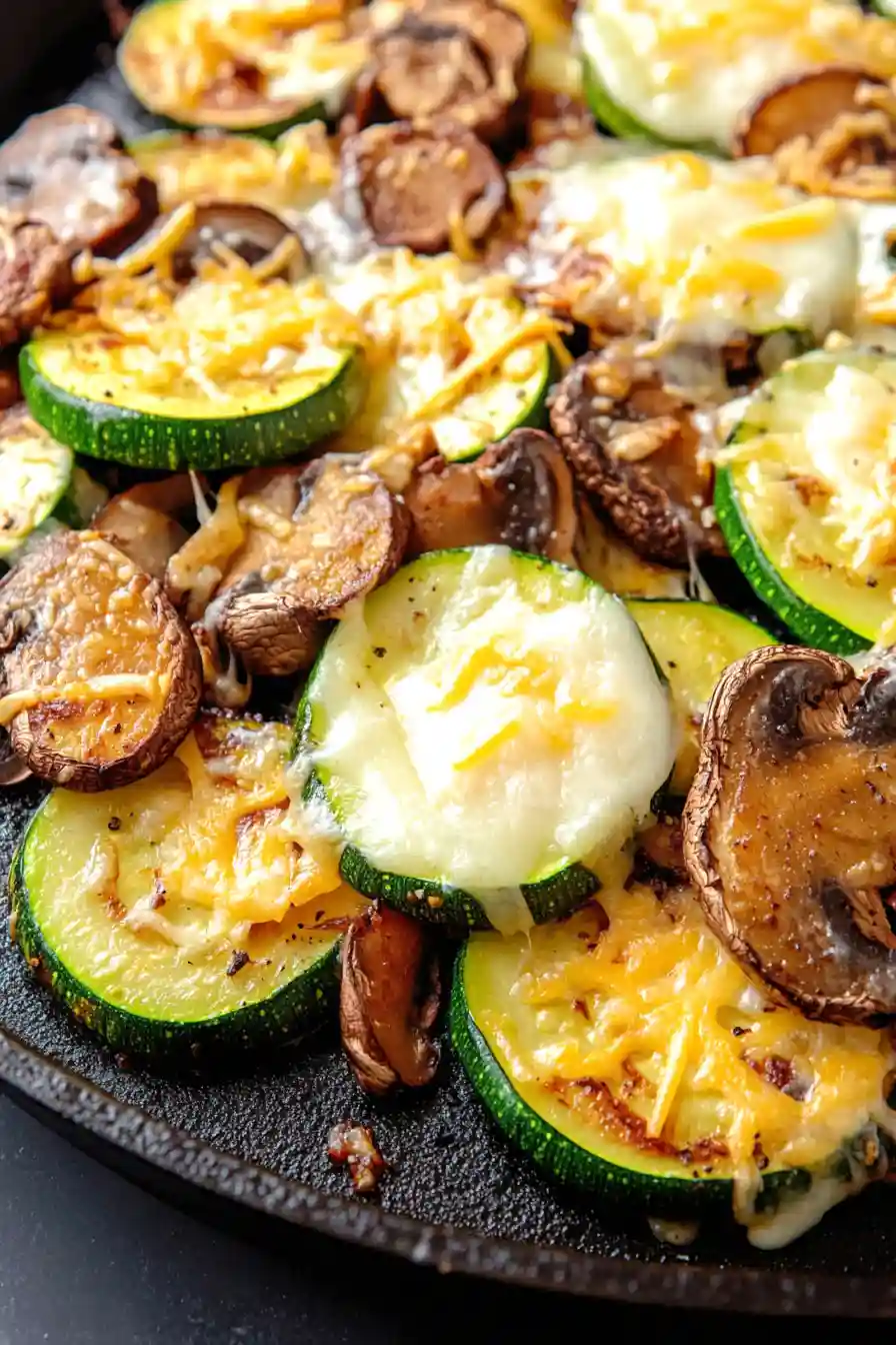 Flavorful Blackstone Zucchini and Mushrooms