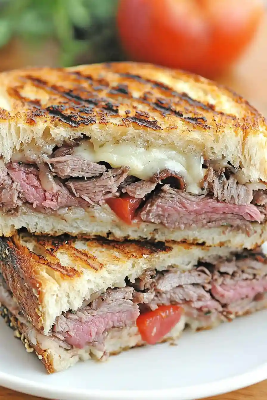 Gourmet Roast Beef Panini