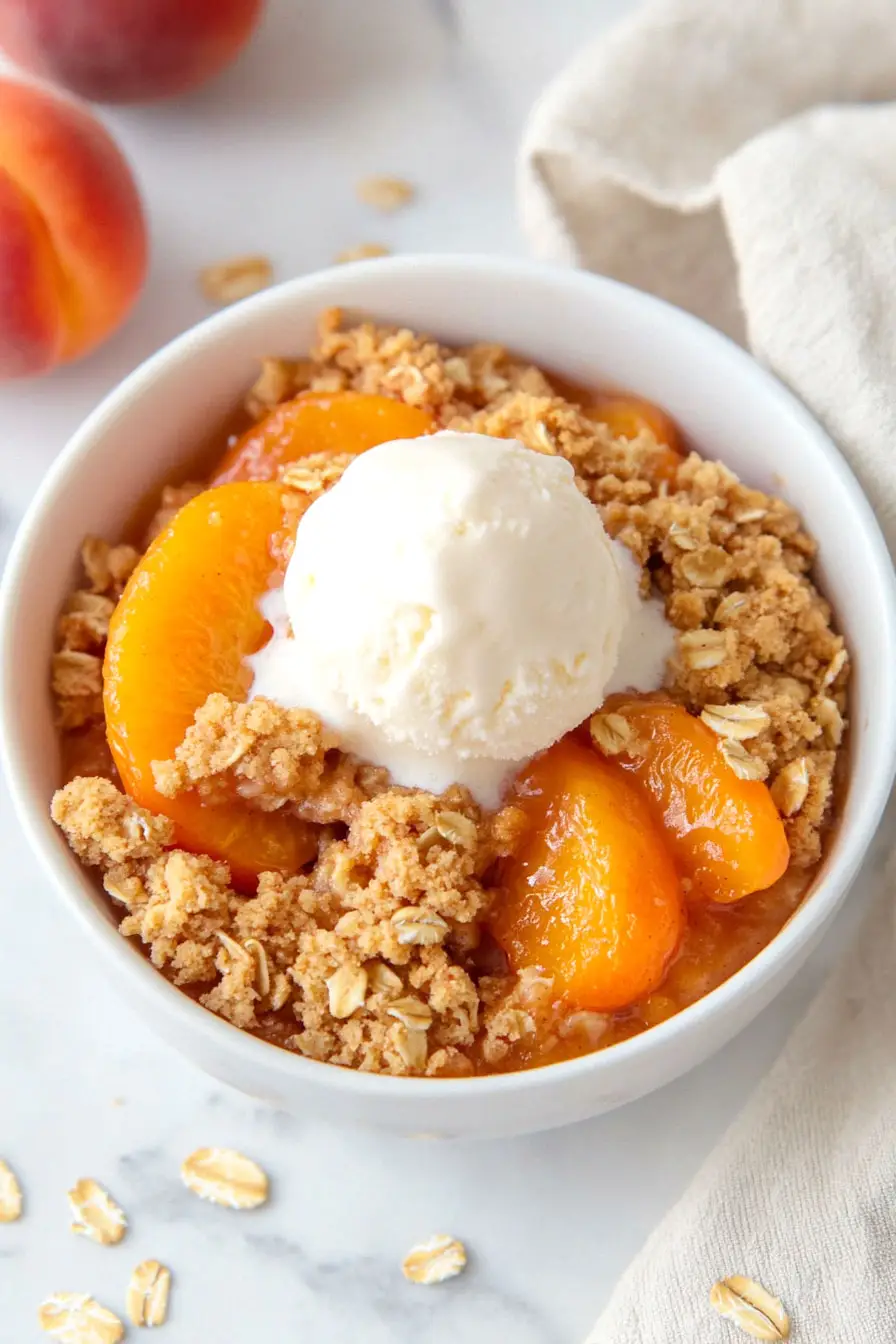 Warm Apricot Crisp
