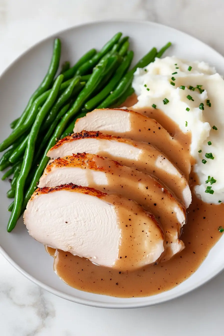 Smooth Roasted Turkey Gravy