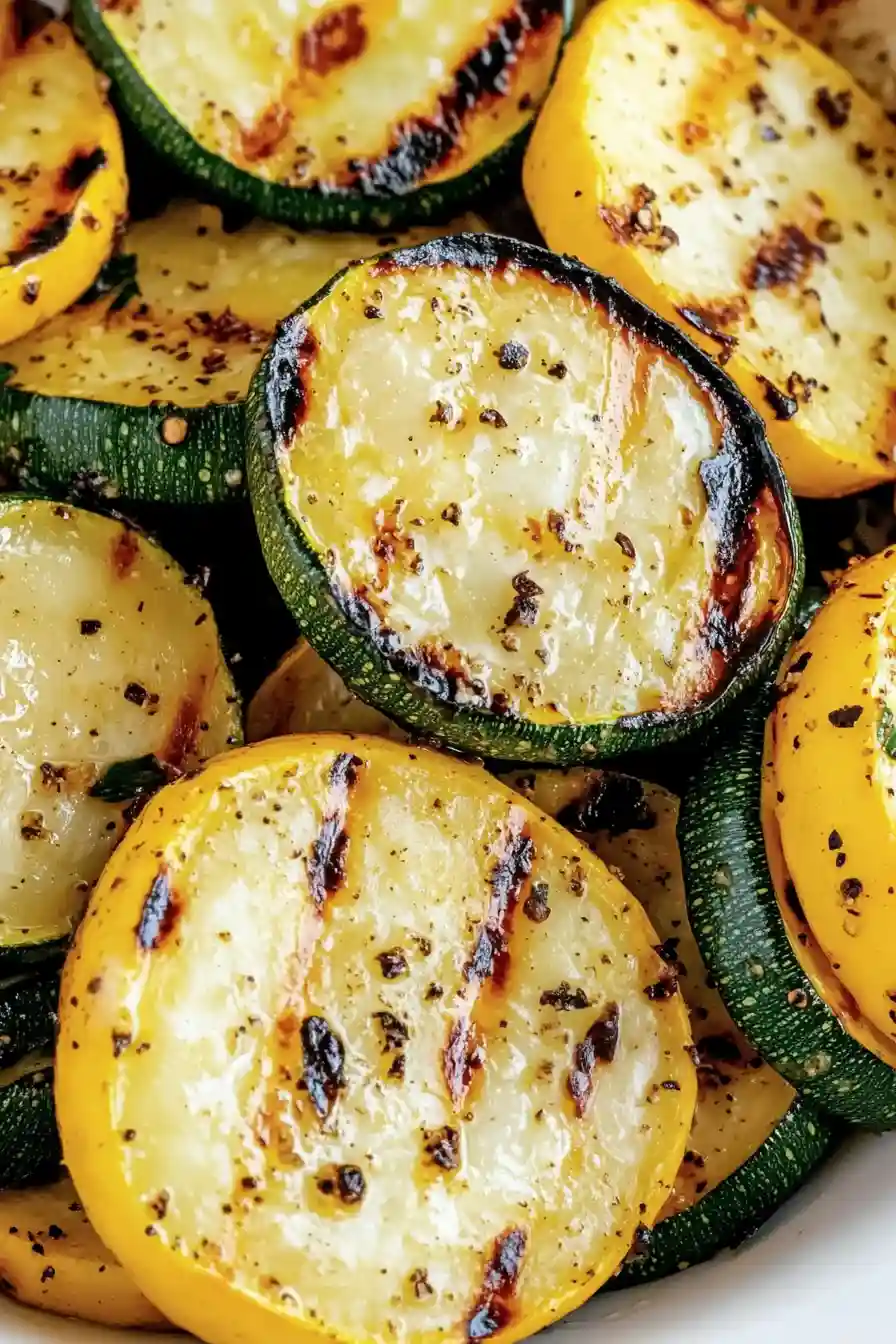 Delicious Grilled Yellow Squash and Zucchini