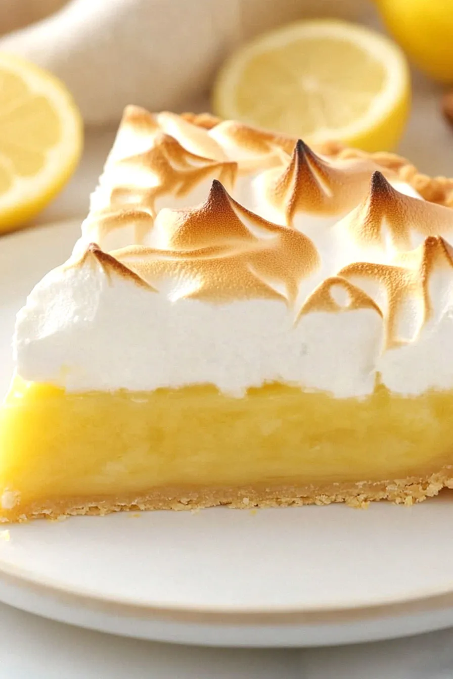 Simple Lemon Meringue Pie with Condensed Milk