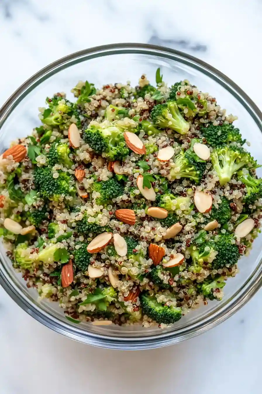 Quick Broccoli Quinoa Salad
