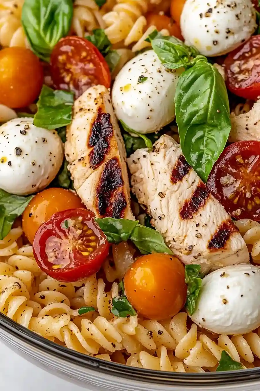 Tasty Grilled Chicken Pasta Salad Recipe
