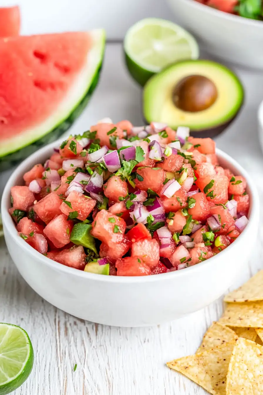 Chilled Watermelon Salsa