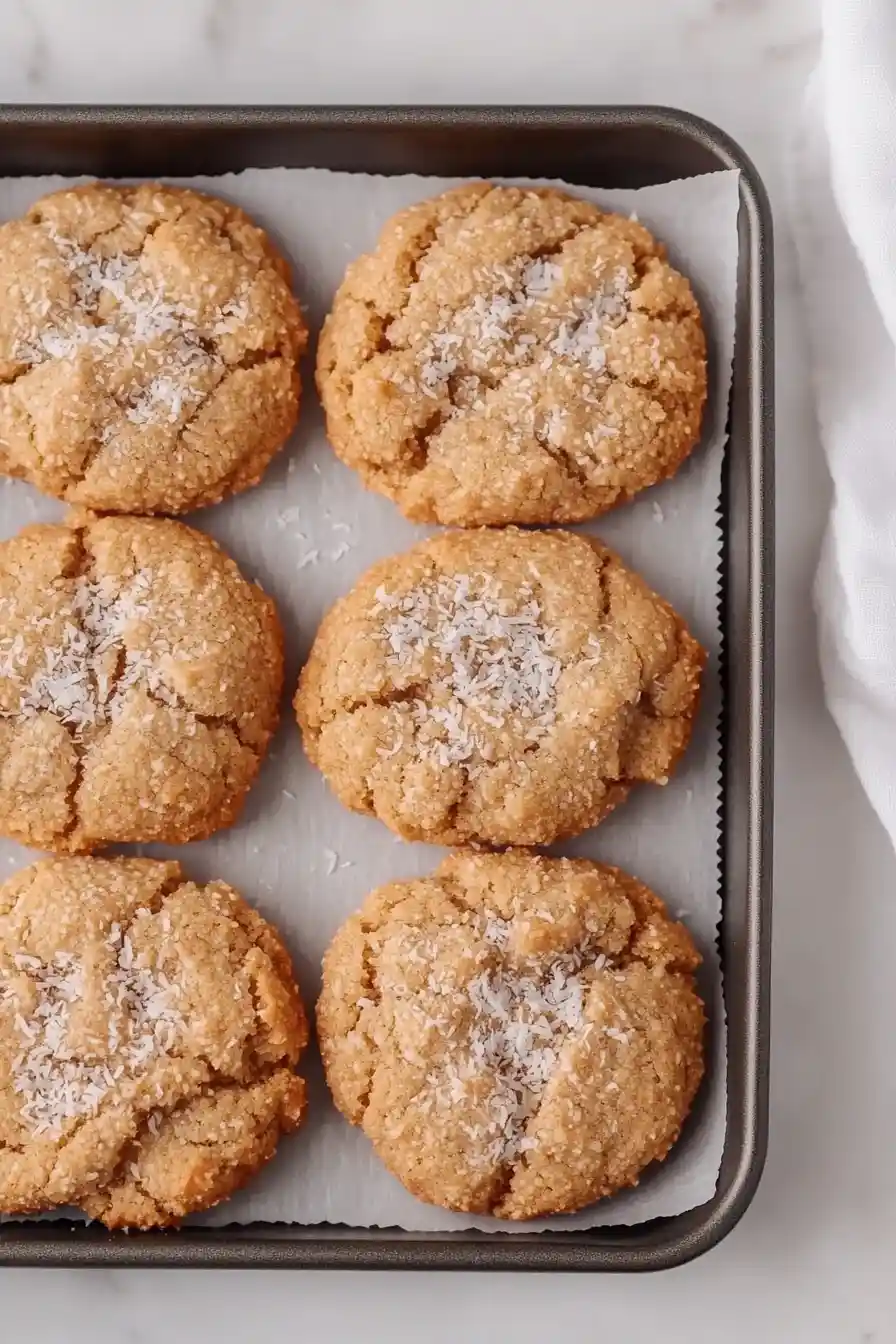 Crispy Coconut Cookies