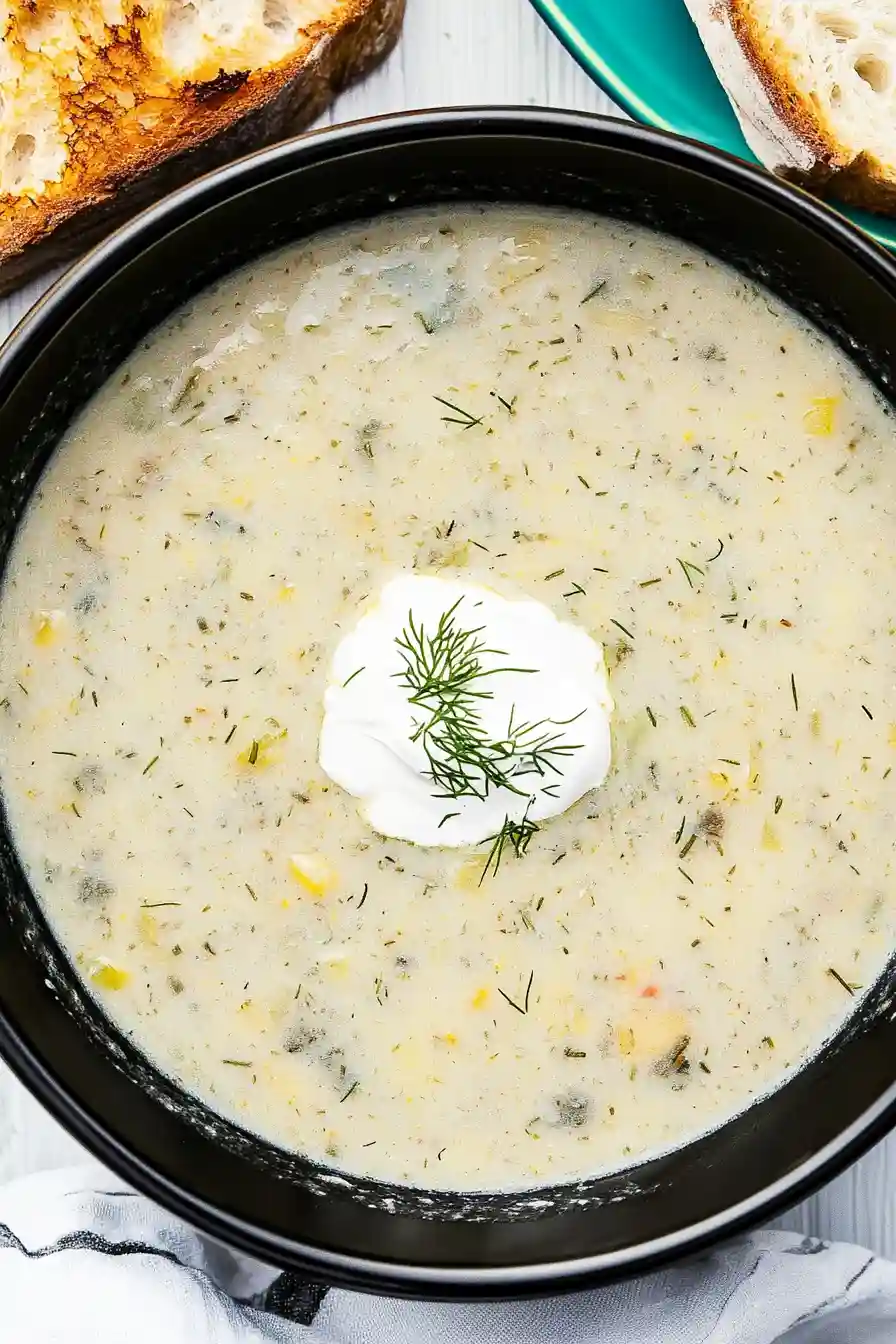 Tasty Crockpot Yellow Squash Soup