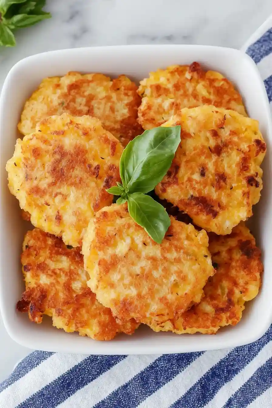 Crispy Yellow Squash Fritters