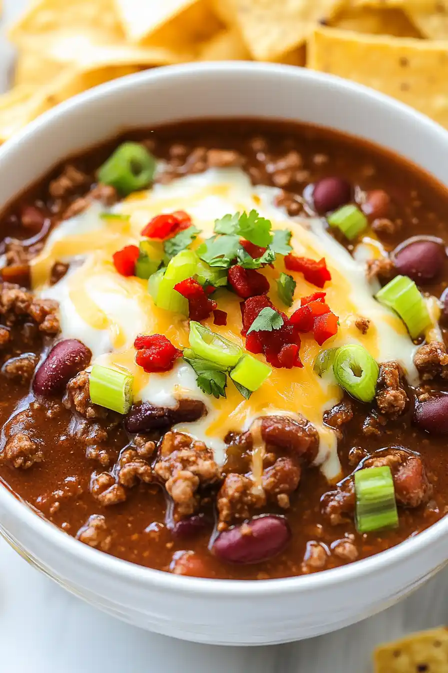 Easy Slow Cooker Chili Con Carne