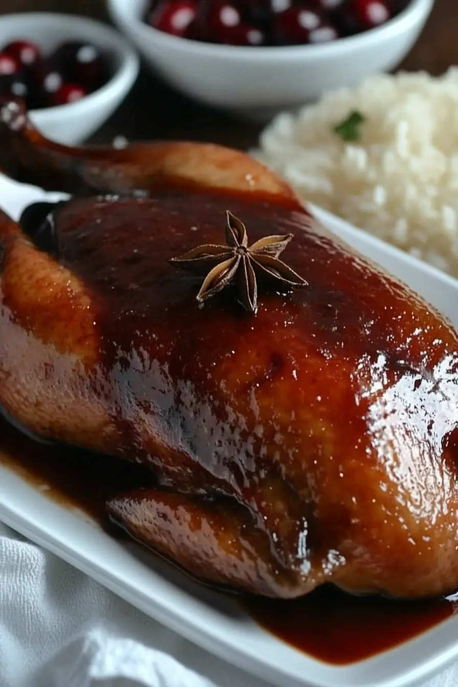 Easy Roasted Duck Breast with Plum Sauce