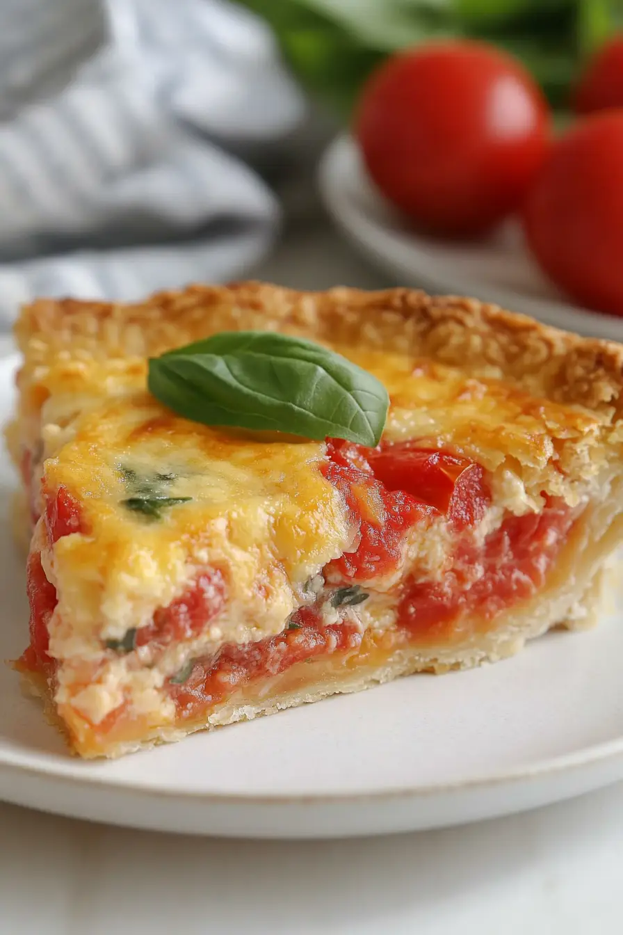 Healthy Southern Tomato Pie