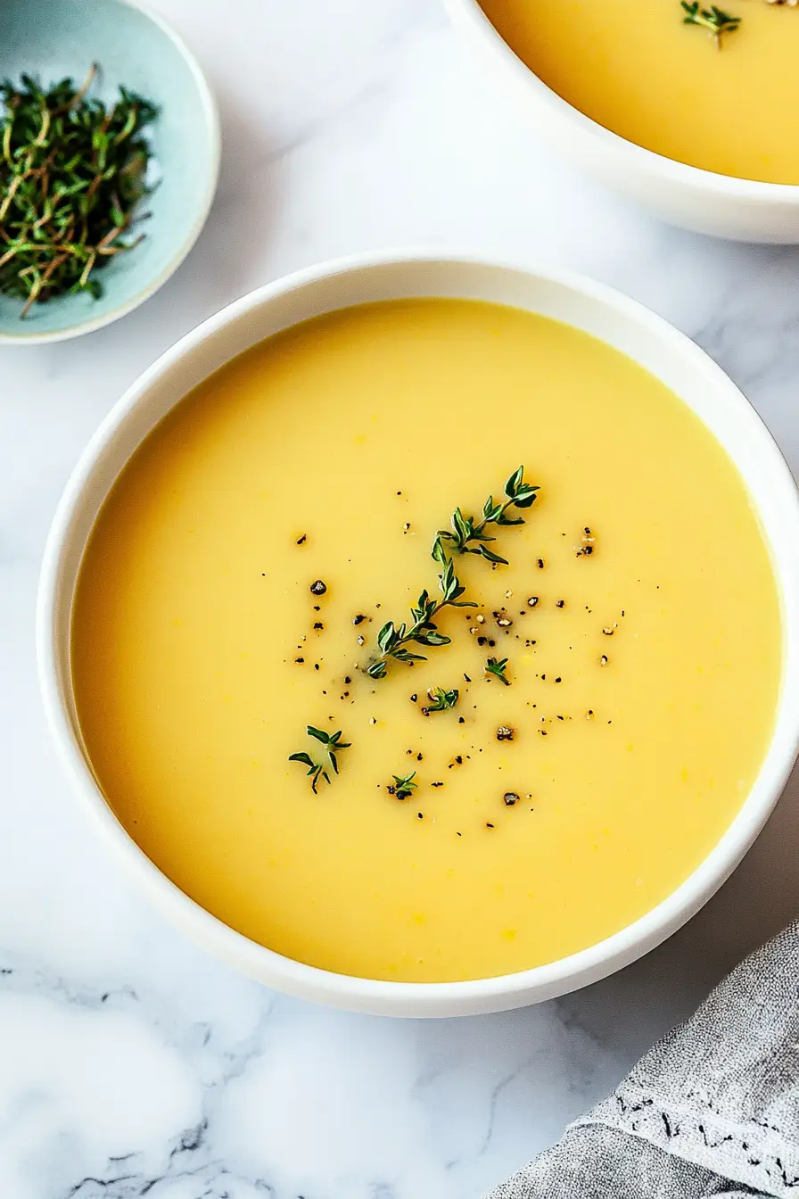 Healthy Instant Pot Yellow Squash Soup
