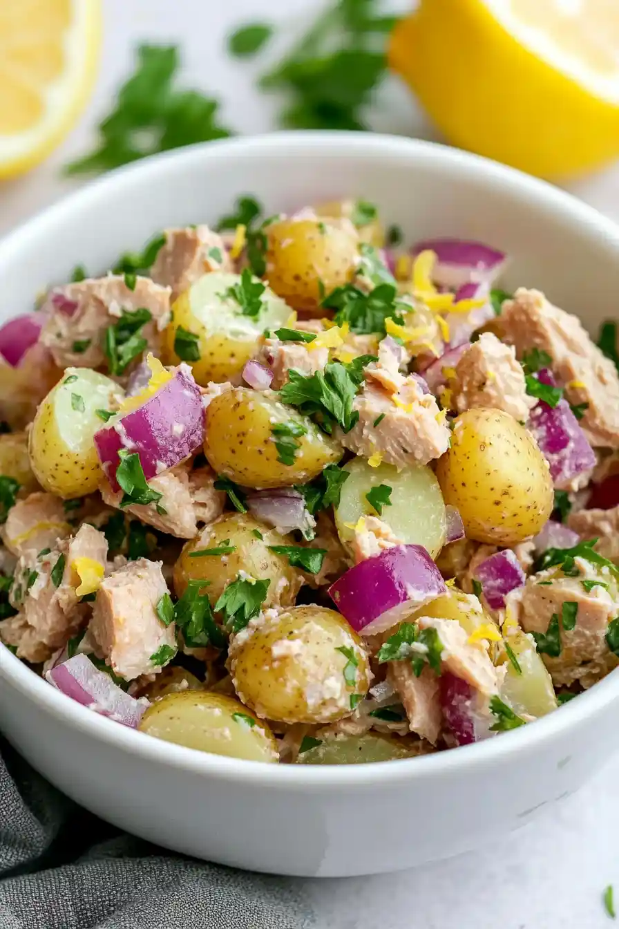 Quick Tuna Potato Salad Recipe
