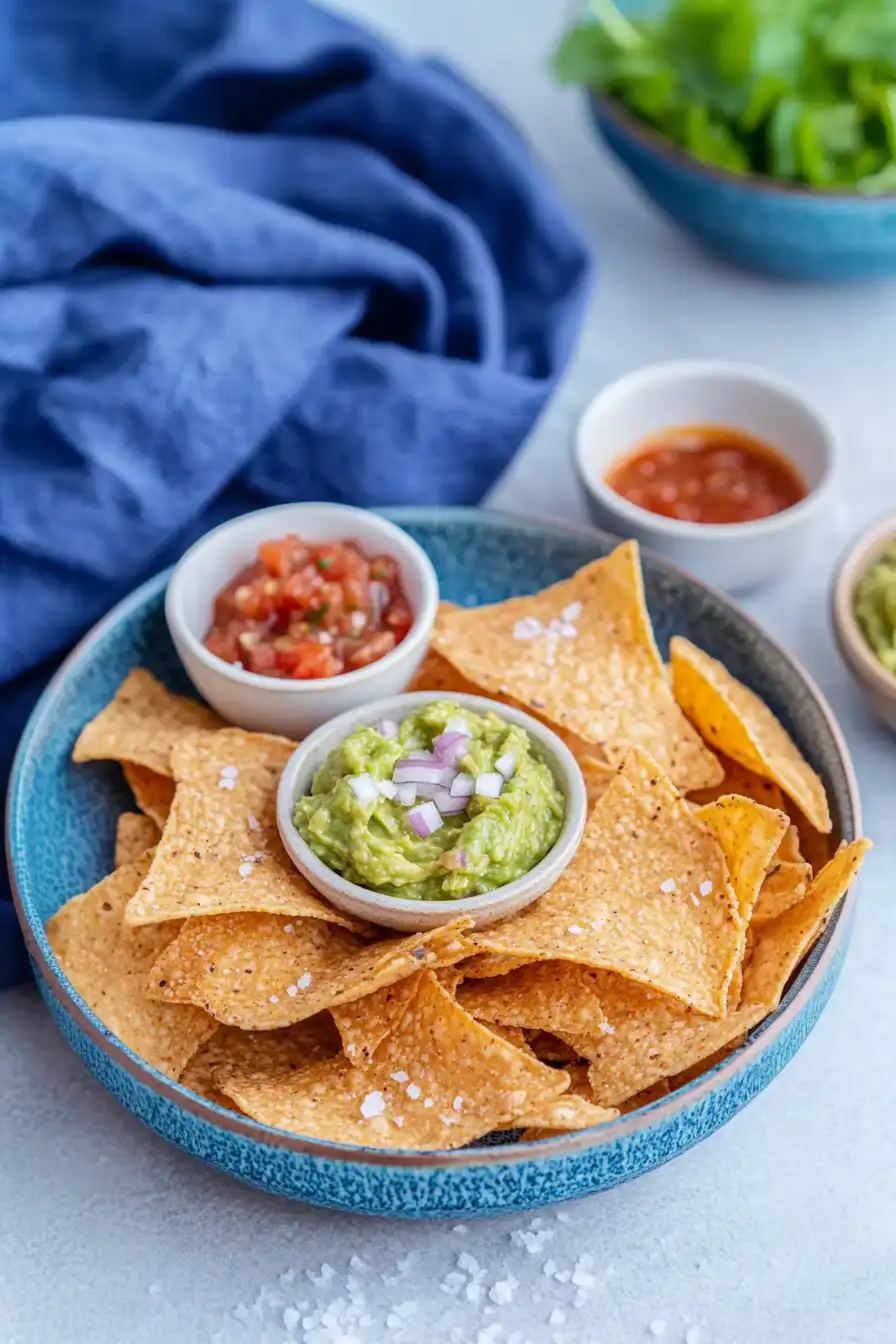 Tasty Tortilla Chips and Dip