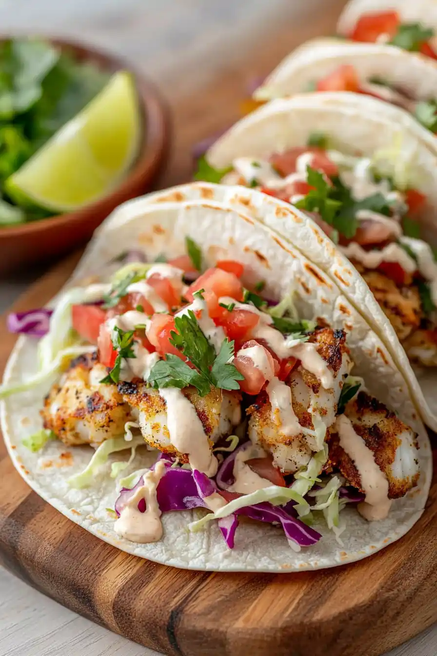 Tasty Grilled Fish Tacos