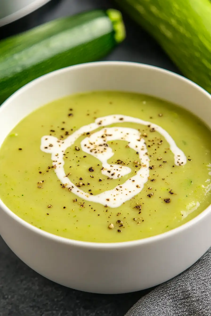 Creamy Instant Pot Zucchini Soup