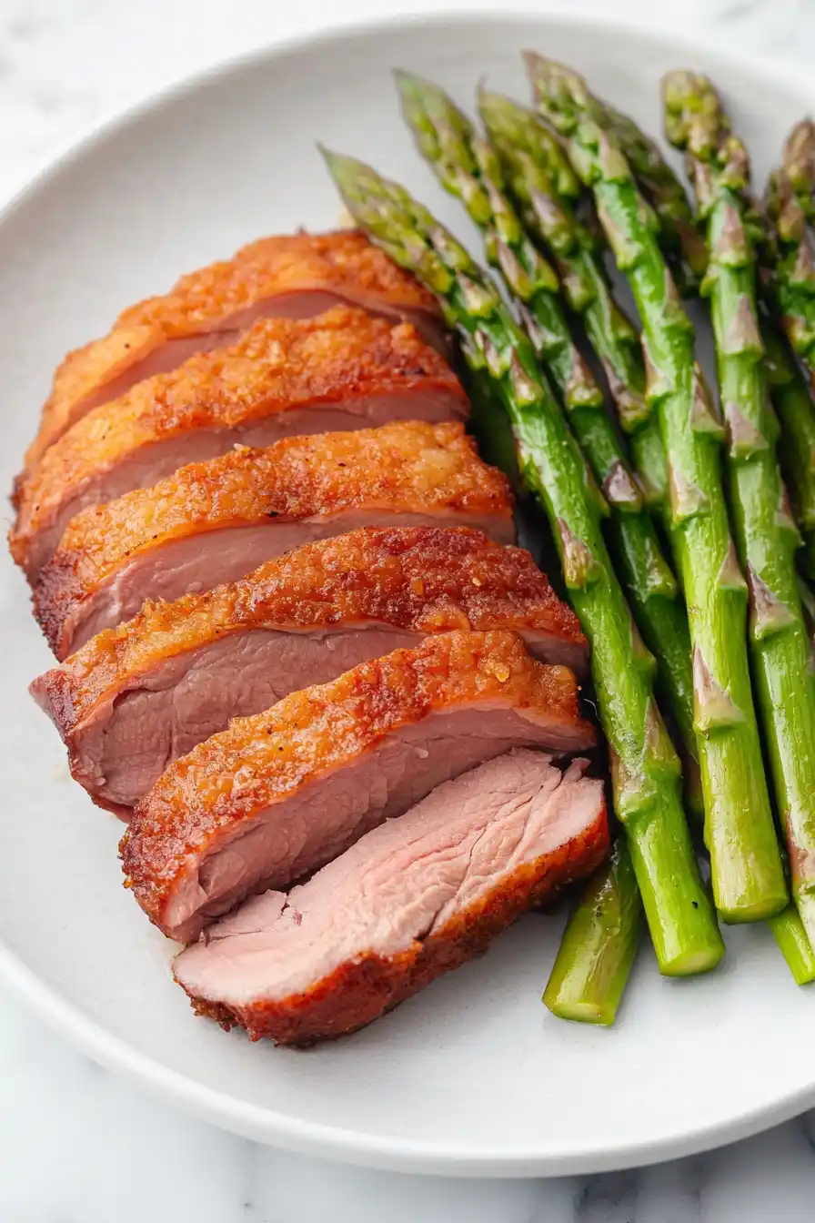 Herb-Seasoned Roasted Muscovy Duck