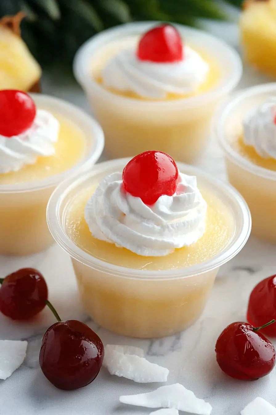 Best Piña Colada Jello Shots Recipe