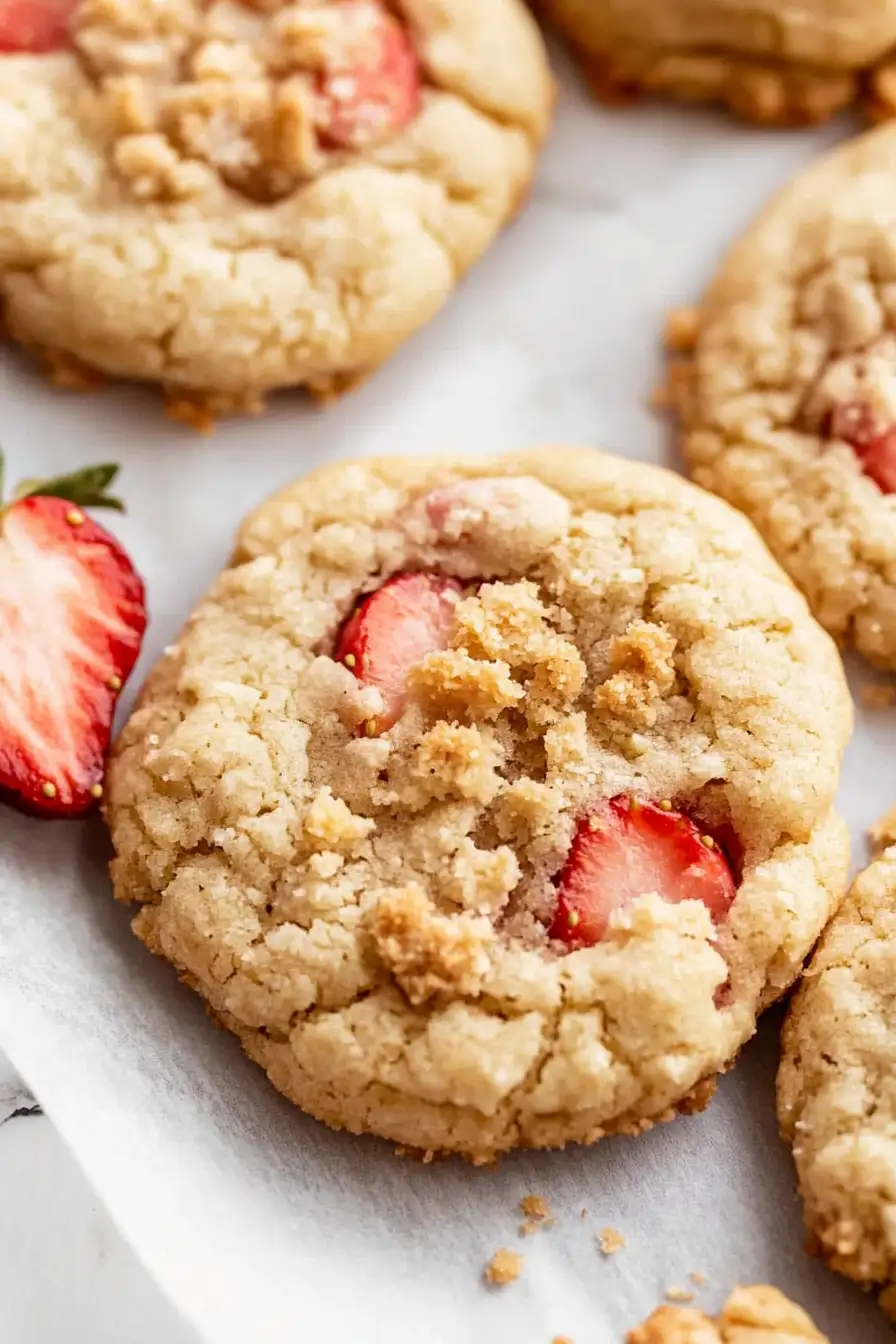 Best Strawberry Shortcake Cookies