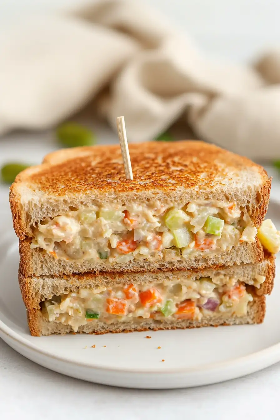 Savory Potato Salad Sandwich