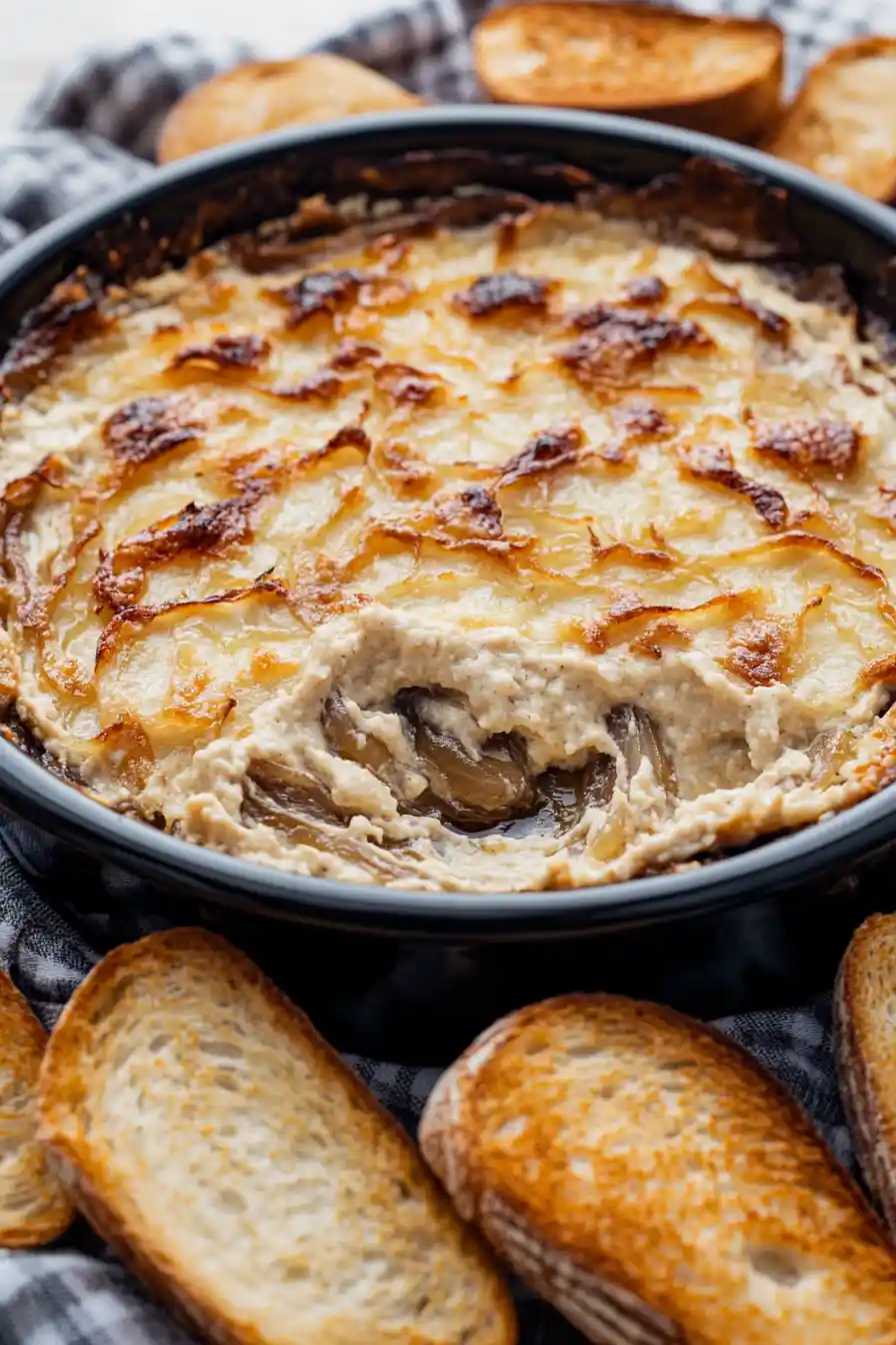Best Baked Caramelized Onion Dip
