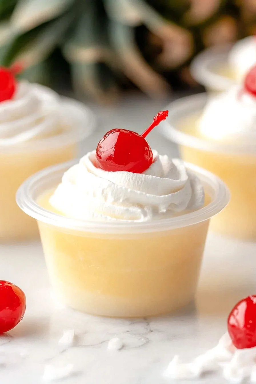 Best Piña Colada Jello Shots Recipe