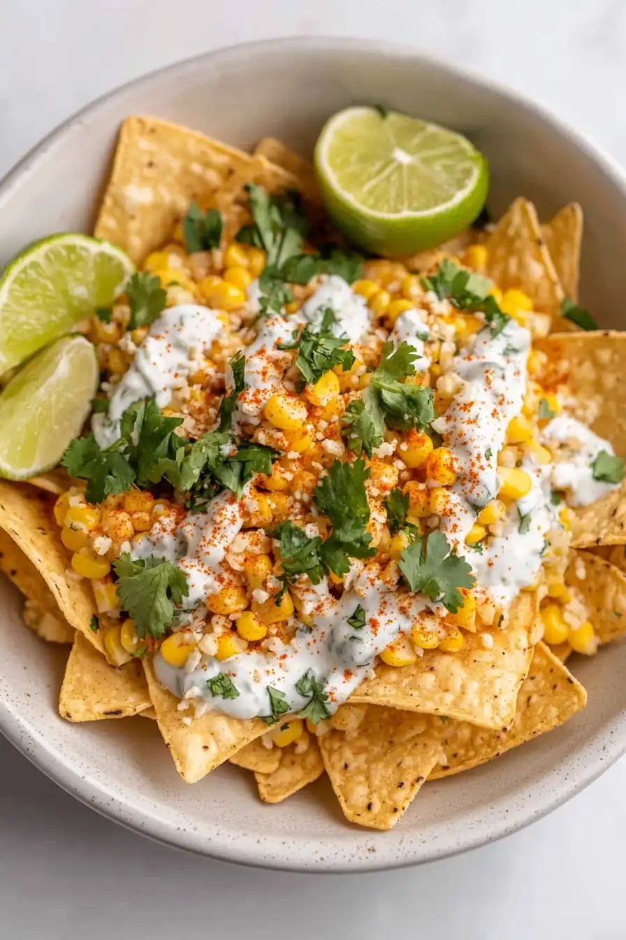 Best Street Corn Nachos