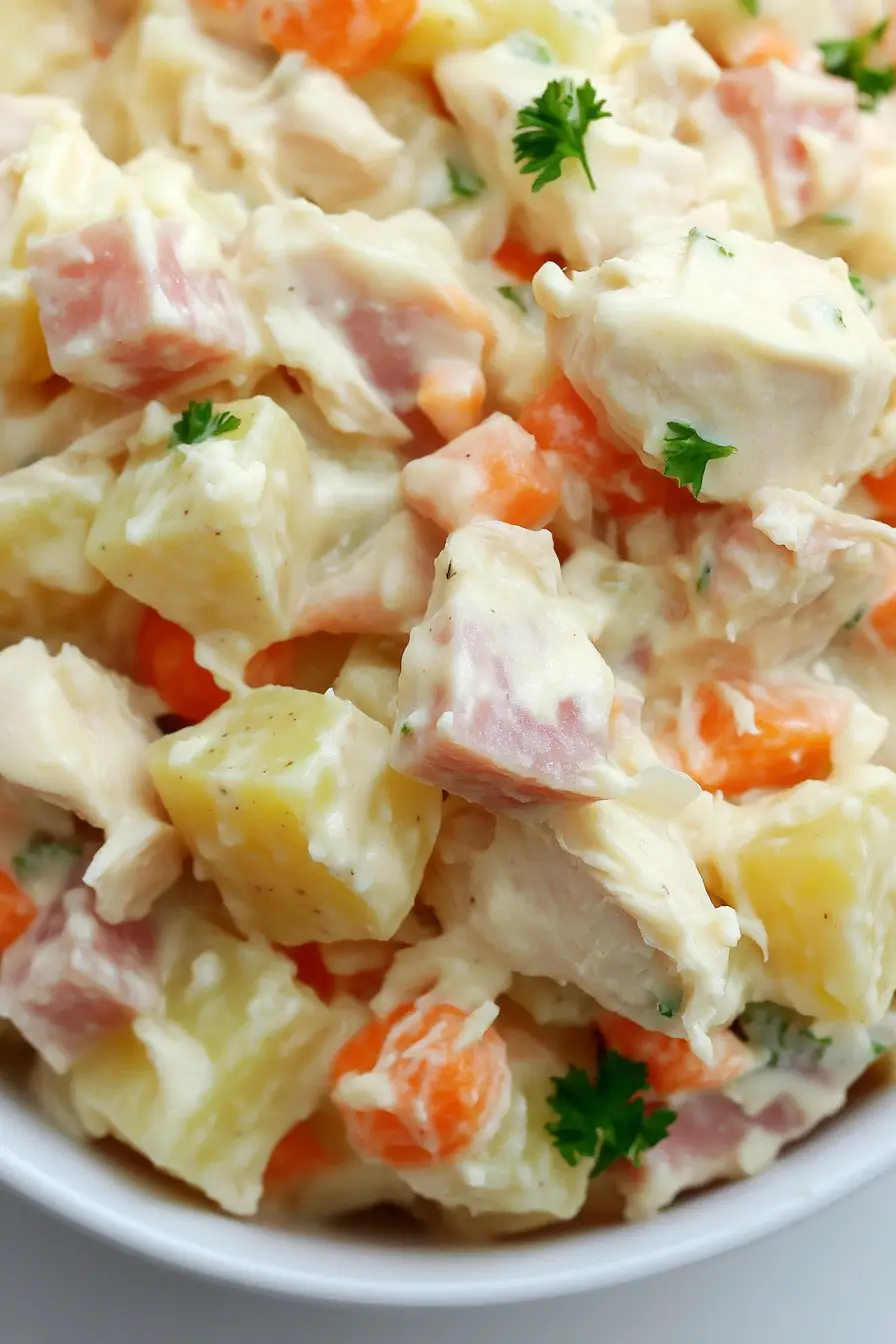 Tasty Chicken Potato Salad Recipe