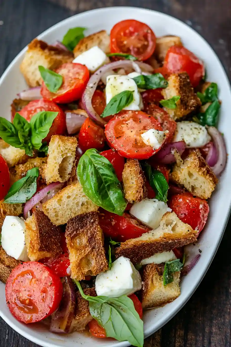Healthy Panzanella Salad