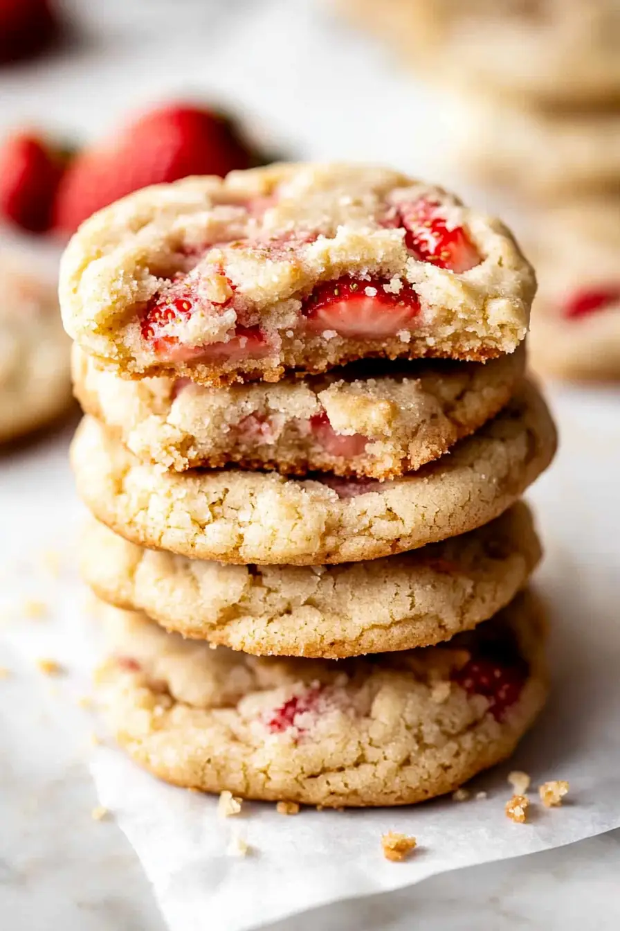Best Strawberry Shortcake Cookies