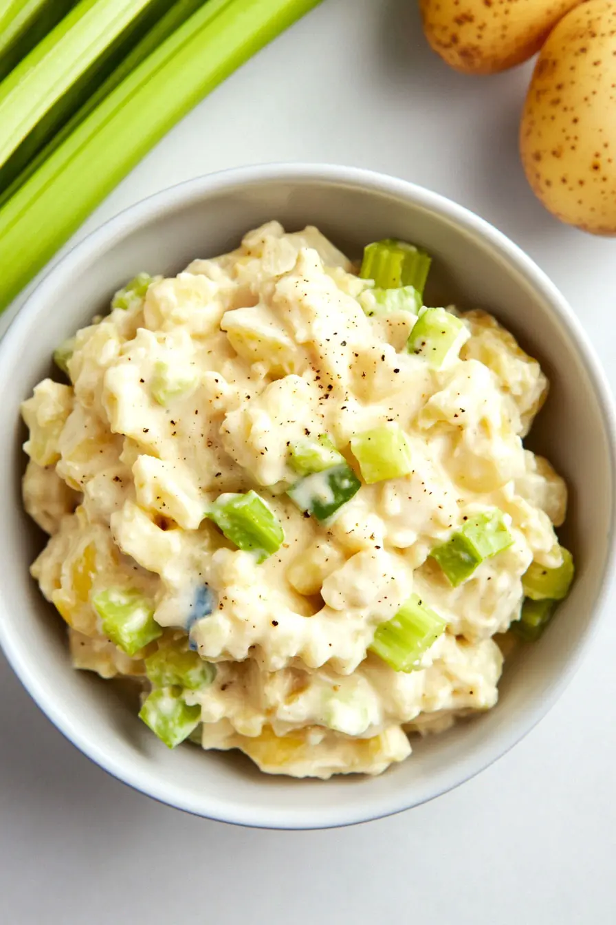 Fast Potato Salad Using Canned Potatoes