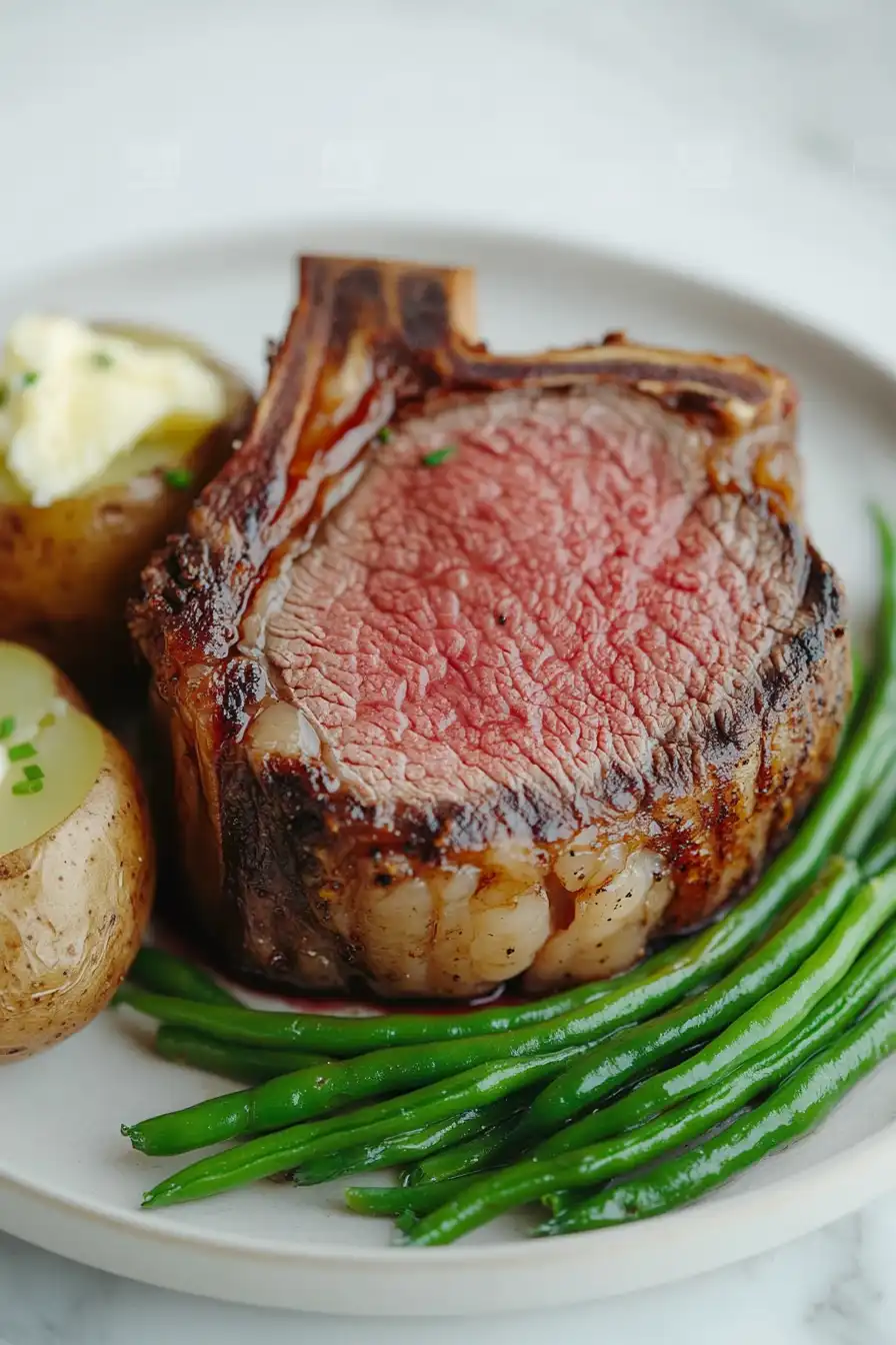 Quick Prime Rib for Two