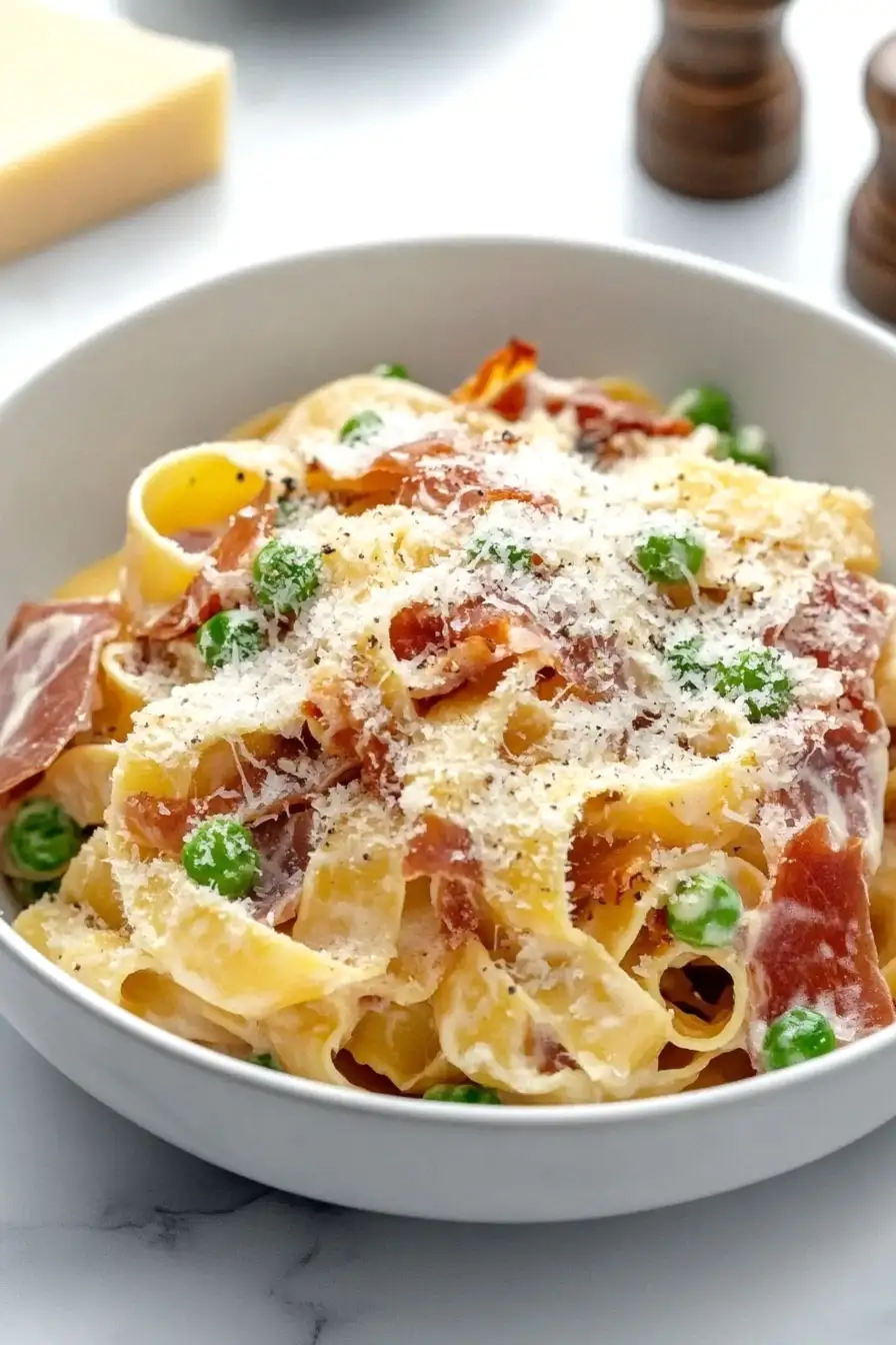 Healthy Prosciutto Pasta