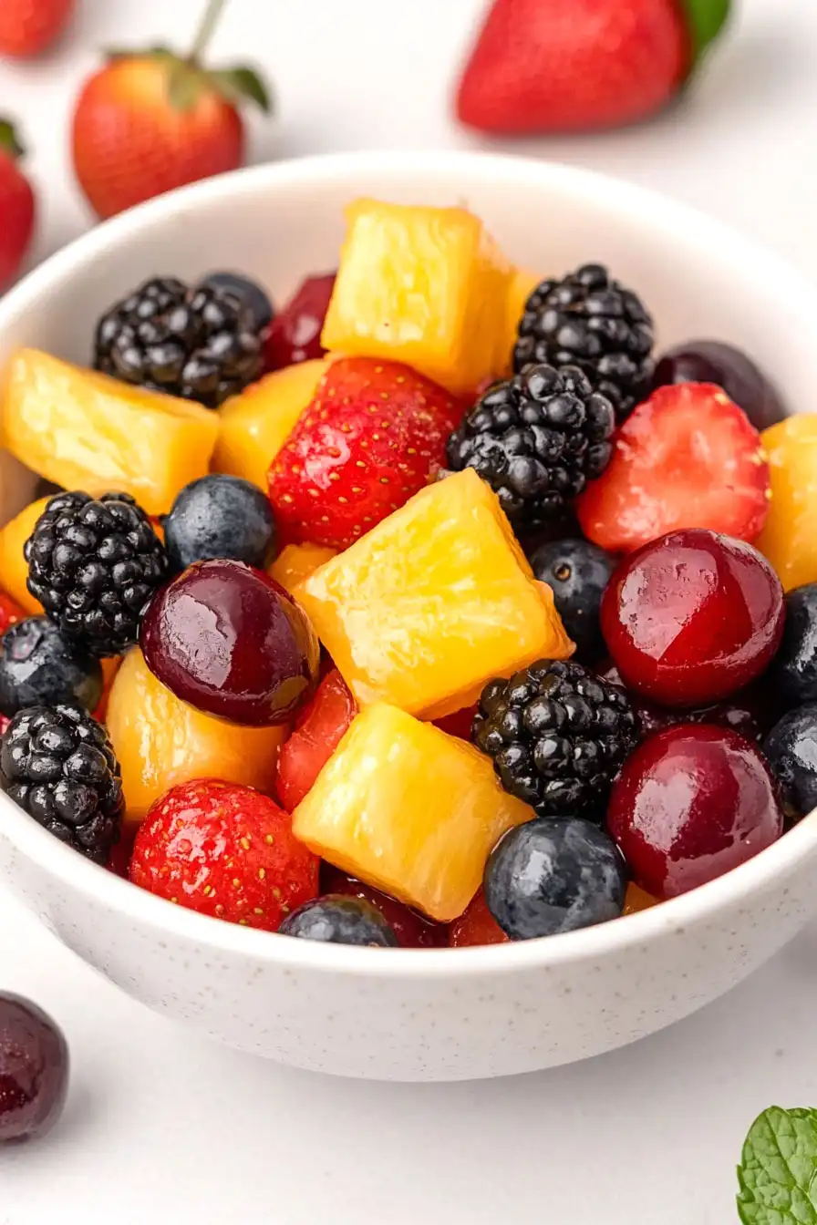 Colorful Summer Fruit Salad