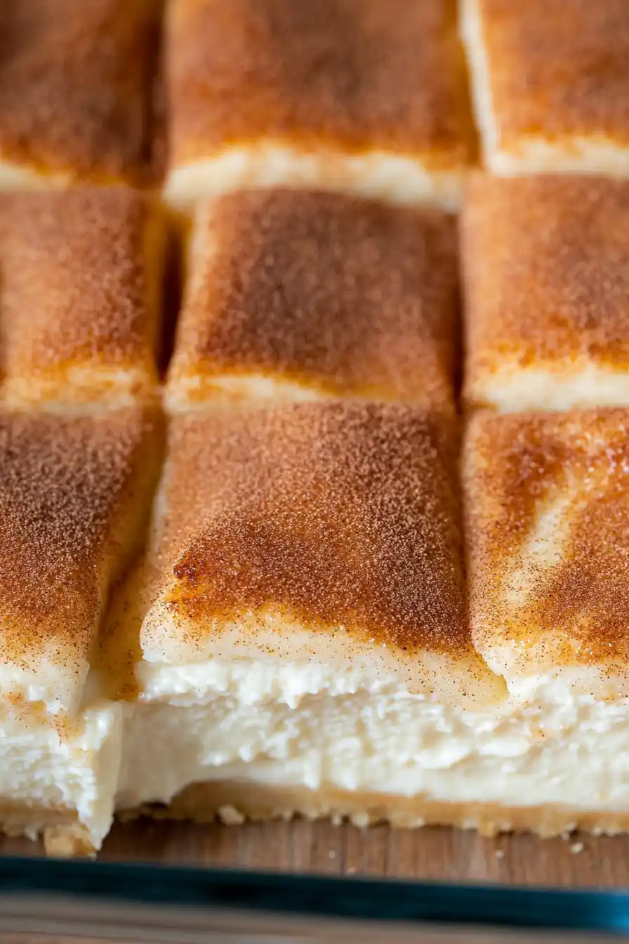 Juicy Sopapilla Cheesecake Bars