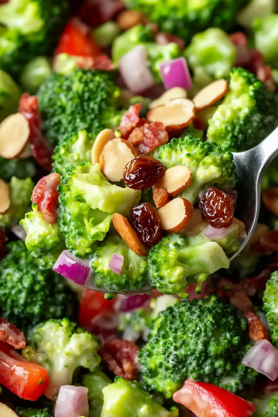 Zesty Broccoli Salad with Vinaigrette