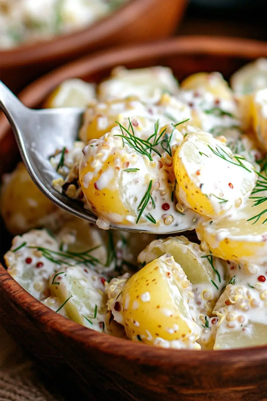 Delicious High Protein Potato Salad