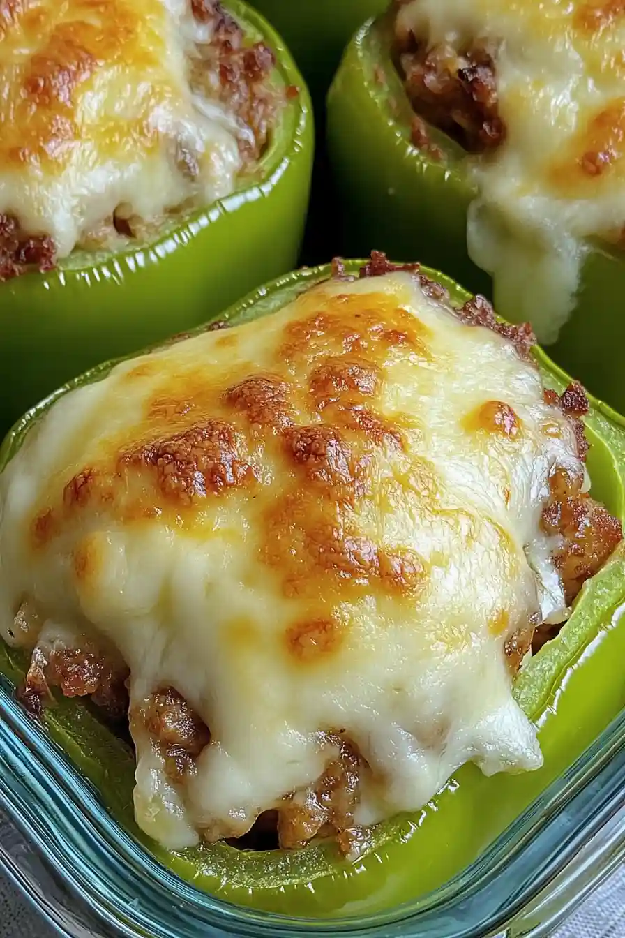 Satisfying Cream Cheese Stuffed Bell Peppers